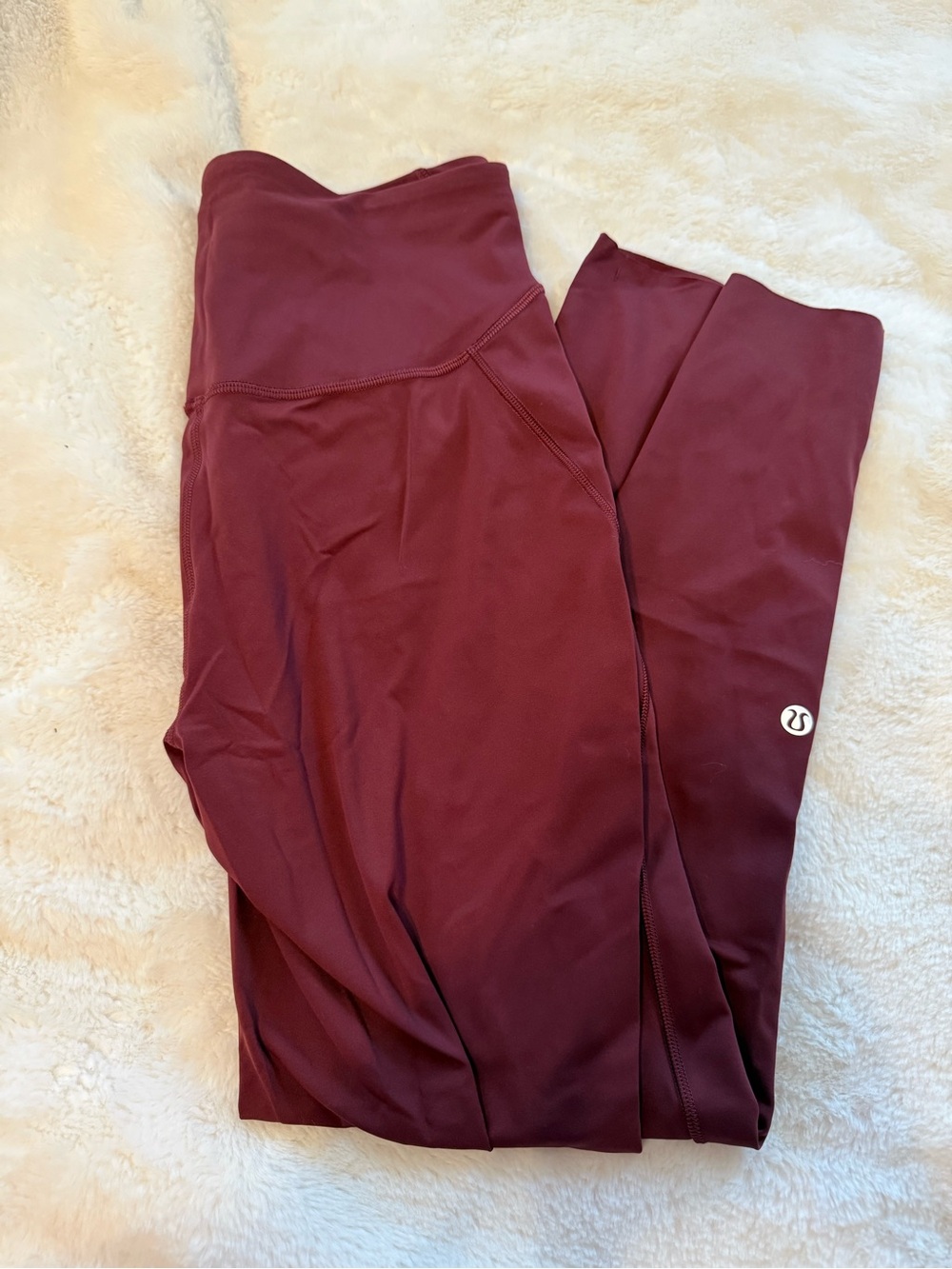 lululemon athletica High-Rise Burgundy Leggings